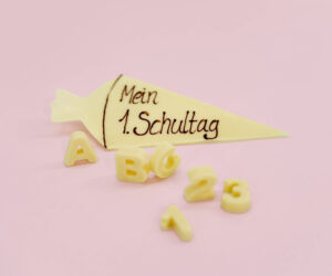 Schoko Deko Einschulung