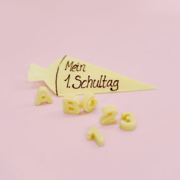 Schoko Deko Einschulung