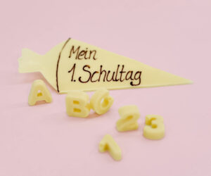 Schoko-Dekor "Einschulung"