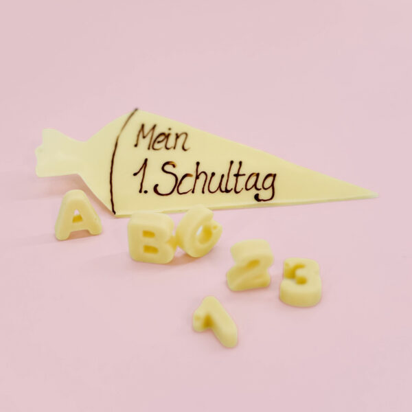 Schoko-Dekor "Einschulung"